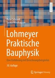 Cover von Lohmeyer Praktische Bauphysik