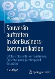 Cover von Souverän auftreten in der Businesskommunikation