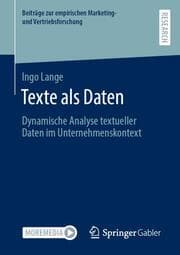 Cover von Texte als Daten