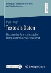 Cover von Texte als Daten