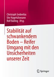 Cover von Stabilität auf schwankendem Boden - Reifer Umgang mit den Unsicherheiten unserer Zeit