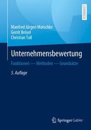 Cover von Unternehmensbewertung