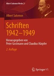 Cover von Schriften 1942-1949