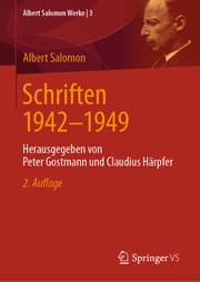 Cover von Schriften 1942-1949
