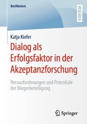 Cover von Dialog als Erfolgsfaktor in der Akzeptanzforschung