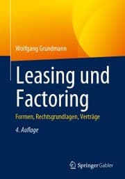 Cover von Leasing und Factoring