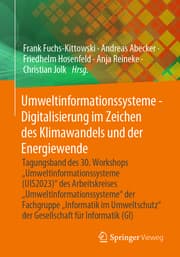 Cover von Umweltinformationssysteme - Digitalisierung im Zeichen des Klimawandels und der Energiewende