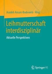 Cover von Leihmutterschaft interdisziplinär