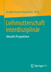 Cover von Leihmutterschaft interdisziplinär