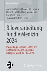 Cover von Bildverarbeitung für die Medizin 2024