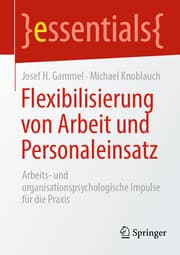 Cover von Flexibilisierung von Arbeit und Personaleinsatz