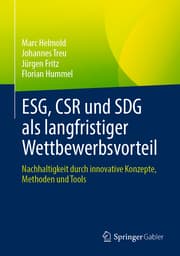 Cover von ESG, CSR und SDG als langfristiger Wettbewerbsvorteil