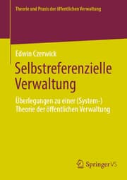 Cover von Selbstreferenzielle Verwaltung