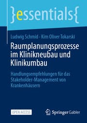 Cover von Raumplanungsprozesse im Klinikneubau und Klinikumbau