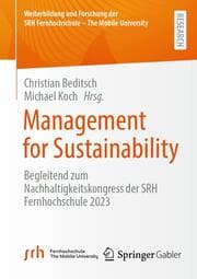 Cover von Management for Sustainability