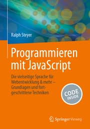 Cover von Programmieren mit JavaScript