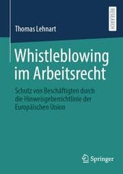 Cover von Whistleblowing im Arbeitsrecht