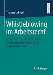 Cover von Whistleblowing im Arbeitsrecht