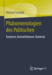 Cover von Phänomenologien des Politischen