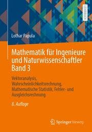 Cover von Mathematik für Ingenieure und Naturwissenschaftler Band 3