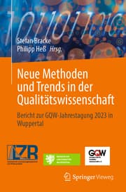 Cover von Neue Methoden und Trends in der Qualitätswissenschaft