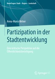 Cover von Partizipation in der Stadtentwicklung