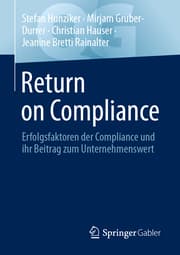 Cover von Return on Compliance