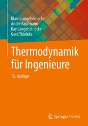 Cover von Thermodynamik für Ingenieure