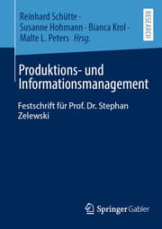 Cover von Produktions- und Informationsmanagement
