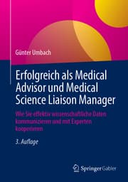 Cover von Erfolgreich als Medical Advisor und Medical Science Liaison Manager