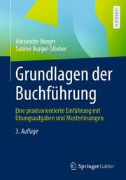 Cover von Grundlagen der Buchführung