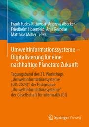 Cover von Umweltinformationssysteme - Digitalisierung für eine nachhaltige Planetare Zukunft