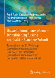 Cover von Umweltinformationssysteme - Digitalisierung für eine nachhaltige Planetare Zukunft