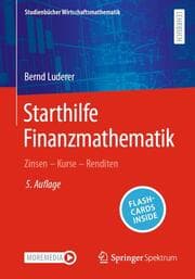 Cover von Starthilfe Finanzmathematik