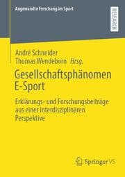 Cover von Gesellschaftsphänomen E-Sport