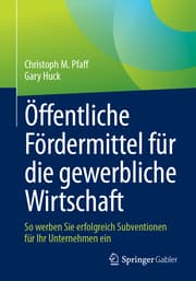 Cover von Öffentliche Fördermittel für die gewerbliche Wirtschaft