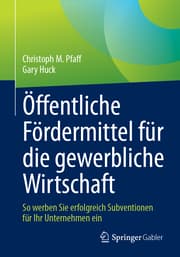 Cover von Öffentliche Fördermittel für die gewerbliche Wirtschaft