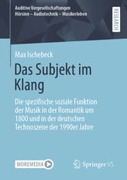 Cover von Das Subjekt im Klang