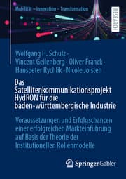 Cover von Das Satellitenkommunikationsprojekt HydRON für die baden-württembergische Industrie