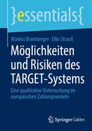 Cover von Möglichkeiten und Risiken des TARGET-Systems