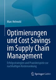 Cover von Optimierungen und Cost Savings im Supply Chain Management