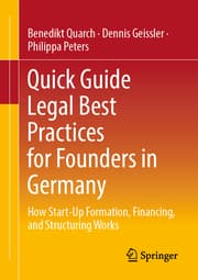 Cover von Quick Guide Legal Best Practices for Founders in Germany