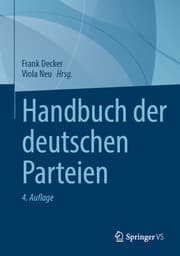 Cover von Handbuch der deutschen Parteien
