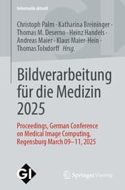 Cover von Bildverarbeitung für die Medizin 2025