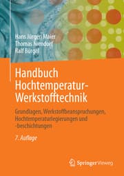 Cover von Handbuch Hochtemperatur-Werkstofftechnik