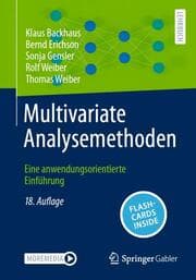 Cover von Multivariate Analysemethoden