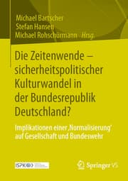 Cover von Die Zeitenwende - sicherheitspolitischer Kulturwandel in der Bundesrepublik Deutschland?