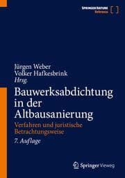 Cover von Bauwerksabdichtung in der Altbausanierung