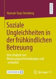 Cover von Soziale Ungleichheiten in der frühkindlichen Betreuung