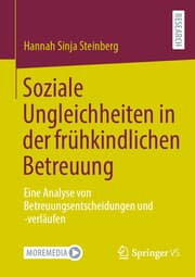 Cover von Soziale Ungleichheiten in der frühkindlichen Betreuung